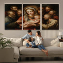 Religious Canvas Wall Art Print - Madonna and Child with by MyGreatCanvas | Canvas Wall Art Prints | Photo Prints & Wall Decor