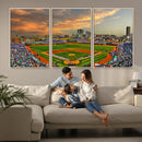 Chicago Wrigley Field Wall Art Canvas Print – Iconic