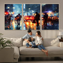 African American Jazz Canvas Wall Art Print – Abstract Music