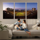 Iowa Hawkeyes Kinnick Stadium Wall Art Canvas Print, Framed