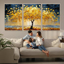 Golden Tree Wall Art – Framed Autumn Leaves Canvas Artwork, by MyGreatCanvas | Canvas Wall Art Prints | Photo Prints & Wall Decor