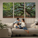 Historic Tree Wall Art – Framed Mossy Branch Canvas Artwork, by MyGreatCanvas | Canvas Wall Art Prints | Photo Prints & Wall Decor