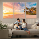 Tropical Beach Wall Art Canvas Print – Framed Palm Trees by MyGreatCanvas | Canvas Wall Art Prints | Photo Prints & Wall Decor
