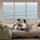 Ocean Waves Wall Art Canvas Print – Framed Solo Surfer Wave
