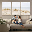 Beach Dunes Wall Art Canvas Print – Framed Serene Coastal
