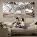 Cypress Tunnel Wall Art – Framed Misty Road Canvas Artwork, by MyGreatCanvas | Canvas Wall Art Prints | Photo Prints & Wall Decor