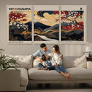 Modern Japanese Wall Art Canvas Print – Framed Abstract by MyGreatCanvas | Canvas Wall Art Prints | Photo Prints & Wall Decor