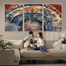 Tree Rings Wall Art Canvas Print – Framed Wood Art Picture by MyGreatCanvas | Canvas Wall Art Prints | Photo Prints & Wall Decor