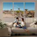 Joshua Tree Wall Art Canvas Print – Framed Desert Landscape