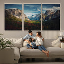 Yosemite National Park Wall Art Canvas Print – Framed