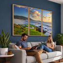 Pebble Beach Golf Links Wall Art Canvas Print – Iconic