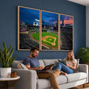 Target Field Wall Art Canvas Print – Baseball Stadium