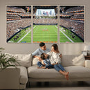 Chicago Bears Soldiers Field Wall Art Canvas Print – Framed