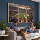 Chicago Bears Soldiers Field Wall Art Canvas Print – Framed