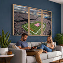 Chicago Bears Soldiers Field Wall Art Canvas Print – Framed