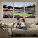 Chicago Bears Soldiers Field Wall Art Canvas Print – Framed
