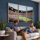 Chicago Bears Soldiers Field Wall Art Canvas Print – Framed