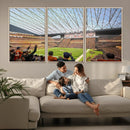 Cleveland Browns Stadium Wall Art Canvas Print – Framed NFL