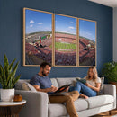 William Brice Stadium Wall Art Canvas Print – Stadium Crowd
