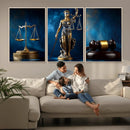 Justice Scales Statue Wall Art, Lady Justice Canvas Print, by MyGreatCanvas | Canvas Wall Art Prints | Photo Prints & Wall Decor