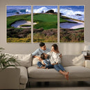 California Pebble Beach Golf Links Wall Art Canvas Print – by MyGreatCanvas | Canvas Wall Art Prints | Photo Prints & Wall Decor