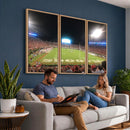 Dooley Stadium Wall Art, Sports Arena Panoramic Canvas