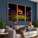 Jordan-Hare Football Stadium Wall Art Canvas Print, Football