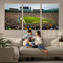 Green Bay Packers Lambeau Field Stadium Wall Art Canvas by MyGreatCanvas | Canvas Wall Art Prints | Photo Prints & Wall Decor