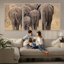 Wild Elephant Wall Art Canvas Print by MyGreatCanvas | Canvas Wall Art Prints | Photo Prints & Wall Decor