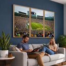 Green Bay Packers Stadium Wall Art Canvas Print, Lambeau