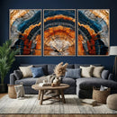 Abstract Wood Grain Canvas Print, Tree Ring Pattern Wall by MyGreatCanvas | Canvas Wall Art Prints | Photo Prints & Wall Decor