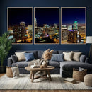 Atlanta Skyline Wall Art Canvas Print – Modern Cityscape by MyGreatCanvas | Canvas Wall Art Prints | Photo Prints & Wall Decor