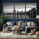 Chicago Wall Art Canvas Print, Chicago City Downtown Night by MyGreatCanvas | Canvas Wall Art Prints | Photo Prints & Wall Decor