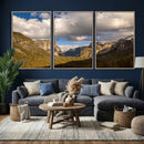 Yosemite Valley River Landscape Wall Art Canvas Print, by MyGreatCanvas | Canvas Wall Art Prints | Photo Prints & Wall Decor