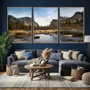 Yosemite Valley Mountain Landscape Wall Art Canvas Print, by MyGreatCanvas | Canvas Wall Art Prints | Photo Prints & Wall Decor
