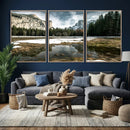 Yosemite Valley Mountain Wall Art Canvas Print, Granite by MyGreatCanvas | Canvas Wall Art Prints | Photo Prints & Wall Decor