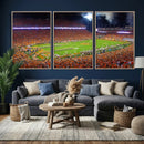 Clemson Football Stadium Wall Art Canvas Print, College by MyGreatCanvas | Canvas Wall Art Prints | Photo Prints & Wall Decor