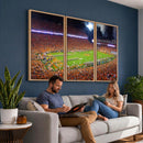 Clemson Football Stadium Wall Art Canvas Print, College