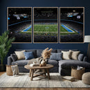Detroit Lions Stadium Wall Art Canvas Print, Football Field by MyGreatCanvas | Canvas Wall Art Prints | Photo Prints & Wall Decor