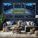 Detroit Lions Stadium Wall Art Canvas Print, Football Field by MyGreatCanvas | Canvas Wall Art Prints | Photo Prints & Wall Decor