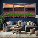 Oklahoma Sooners Stadium Wall Art Canvas Print, College by MyGreatCanvas | Canvas Wall Art Prints | Photo Prints & Wall Decor