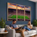 Oklahoma Sooners Stadium Wall Art Canvas Print, College