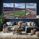 Georgia Bulldogs Stadium Wall Art Canvas Print, Sanford by MyGreatCanvas | Canvas Wall Art Prints | Photo Prints & Wall Decor