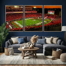 Georgia Bulldogs Stadium Wall Art Canvas Print, Sanford by MyGreatCanvas | Canvas Wall Art Prints | Photo Prints & Wall Decor