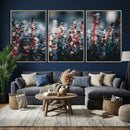 Winter Heather Wall Art Canvas Print, Frosted Floral Nature by MyGreatCanvas | Canvas Wall Art Prints | Photo Prints & Wall Decor