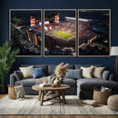 Oklahoma Memorial Stadium - Gaylord Memorial Stadium Wall by MyGreatCanvas | Canvas Wall Art Prints | Photo Prints & Wall Decor