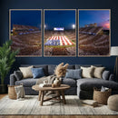 Oklahoma Sooners Memorial Stadium Wall Art Canvas Print, by MyGreatCanvas | Canvas Wall Art Prints | Photo Prints & Wall Decor