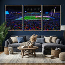 Ole Miss Rebels Vaught Hemingway Stadium Wall Art Canvas by MyGreatCanvas | Canvas Wall Art Prints | Photo Prints & Wall Decor