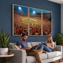 Clemson Tigers Memorial Stadium Wall Art Canvas Print