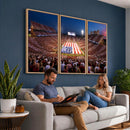 Oklahoma Memorial Stadium Wall Art Canvas Print – Oklahoma